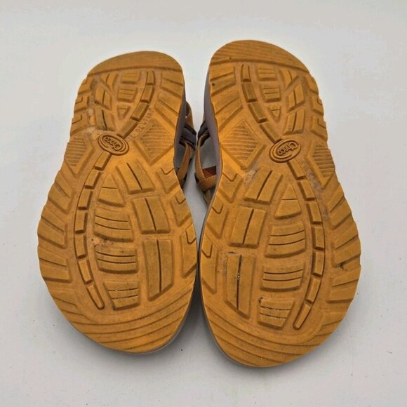 Chaco Women’s ZCloud X2 Puzzle Poppy Sandal Size 10 Walk In Love Purple Orange - Picture 7 of 7